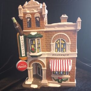 Department 56 Coca Cola Drugstore